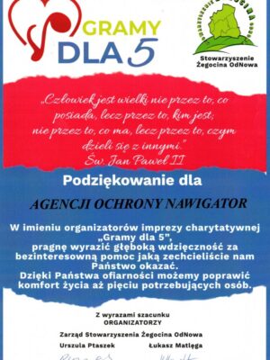 Gramy dla 5