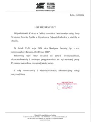REFERENCJE DNI DĘBICY 2024