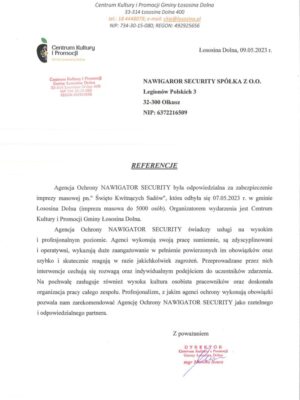 REFERENCJE Łososina