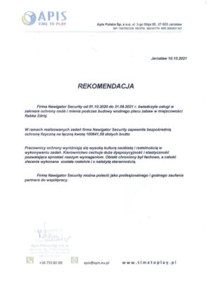 Referencje APIS