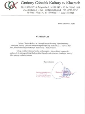 Referencje Klucze