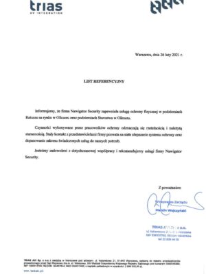 Referencje Trias