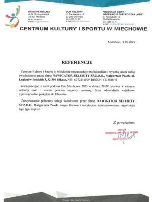 Referencje Dni Miechowa 2025