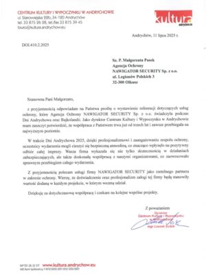 Referencje Dni andrychowa 2025